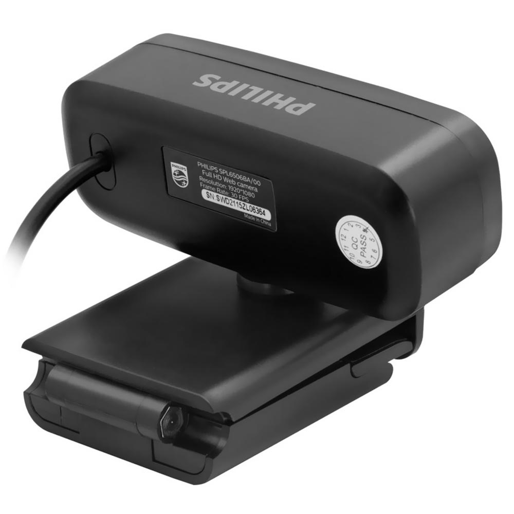 Webcam Philips Connect FHD - Preto