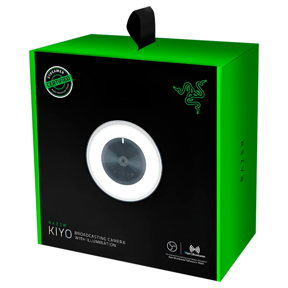 Webcam Razer Kiyo - Preto (RZ19-02320100-R3U1)
