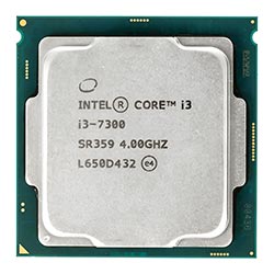Processador Intel Core i3 7300 Socket LGA 1151 / 4.00GHz / 4MB