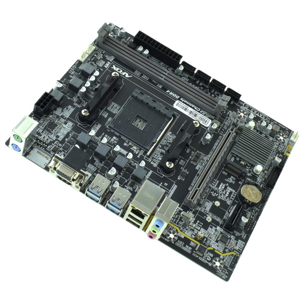 Placa Mãe AFOX A520D4-MA-V4 Socket AM4 / VGA / DDR4