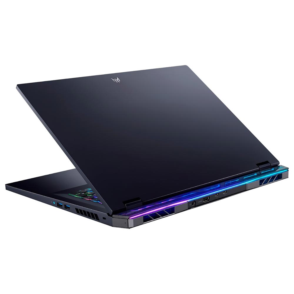 Notebook Gamer Acer Predator Helios 18 PH18-72-93VM Intel Core i9 14900HX Tela WQXGA 18" / 32GB de RAM / 1TB SSD / GeForce RTX4080 12GB - Abyssal Preto (Inglês)