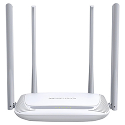 Roteador Wireless Mercusys MW325R 300 Mbps / 4 Antenas – Branco