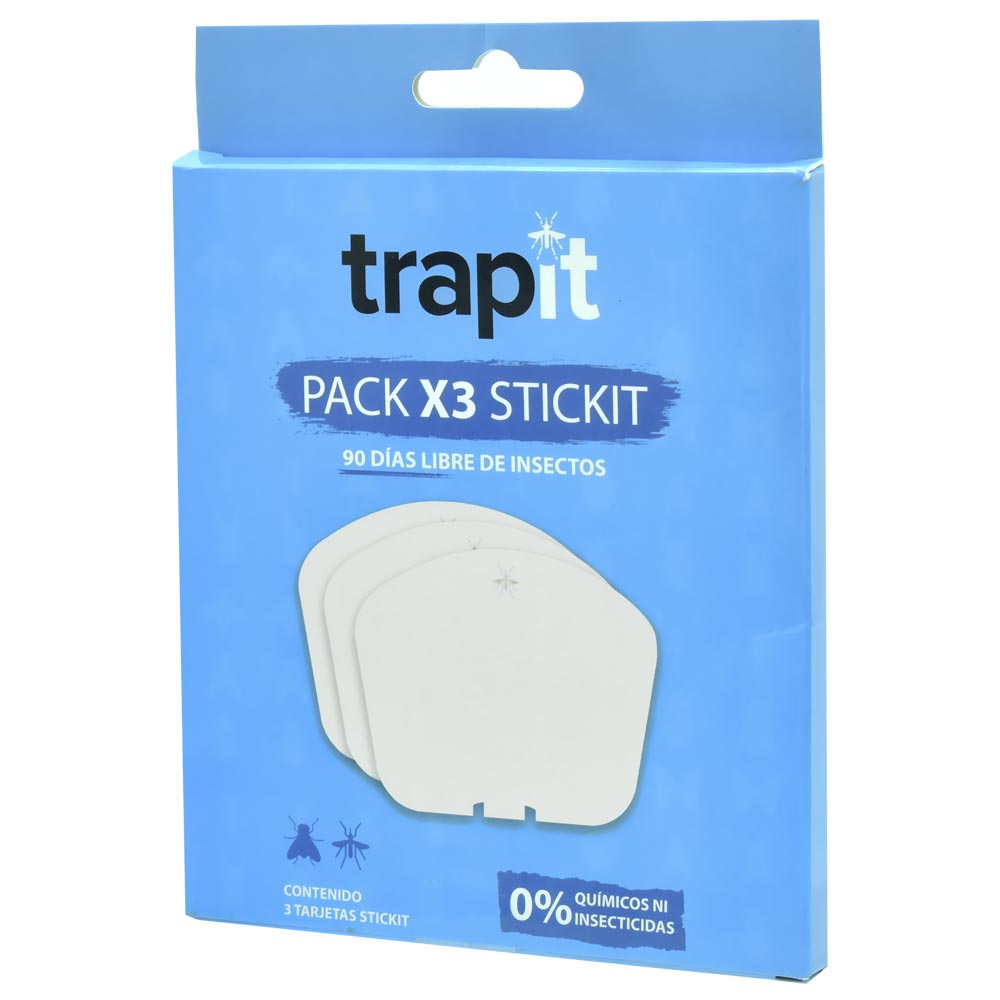 Adesivo Trapit Stickit - Branco (Kit com 3)